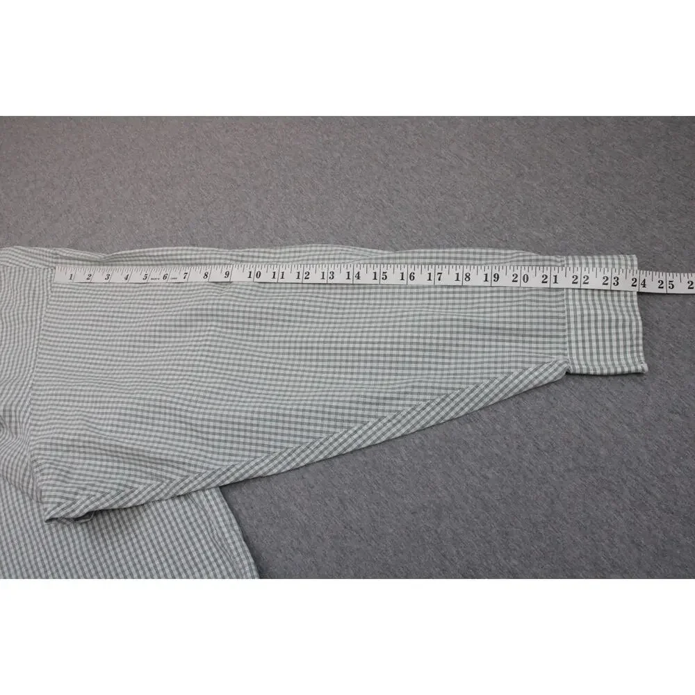 Brooks Brothers Shirt Mens Size 18‎ /35 Plaid Long Sleeve 100% Cotton